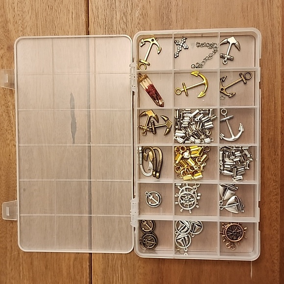 Jewelry making charms and finding for  nautical jewelry - Picture 1 of 13